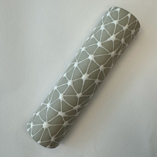 Mezuzah Case | Gray with White Stars