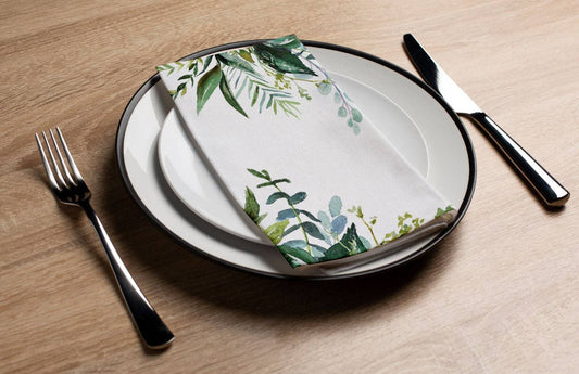 Tropical Foliage - Printed Guest Towel