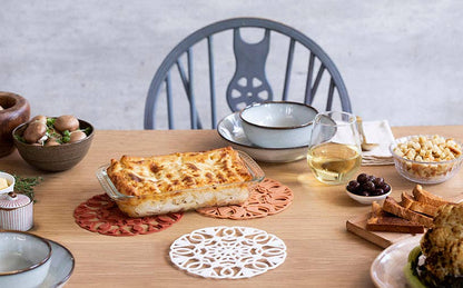 TriveTile - 3 in 1 Split Trivet : Tan