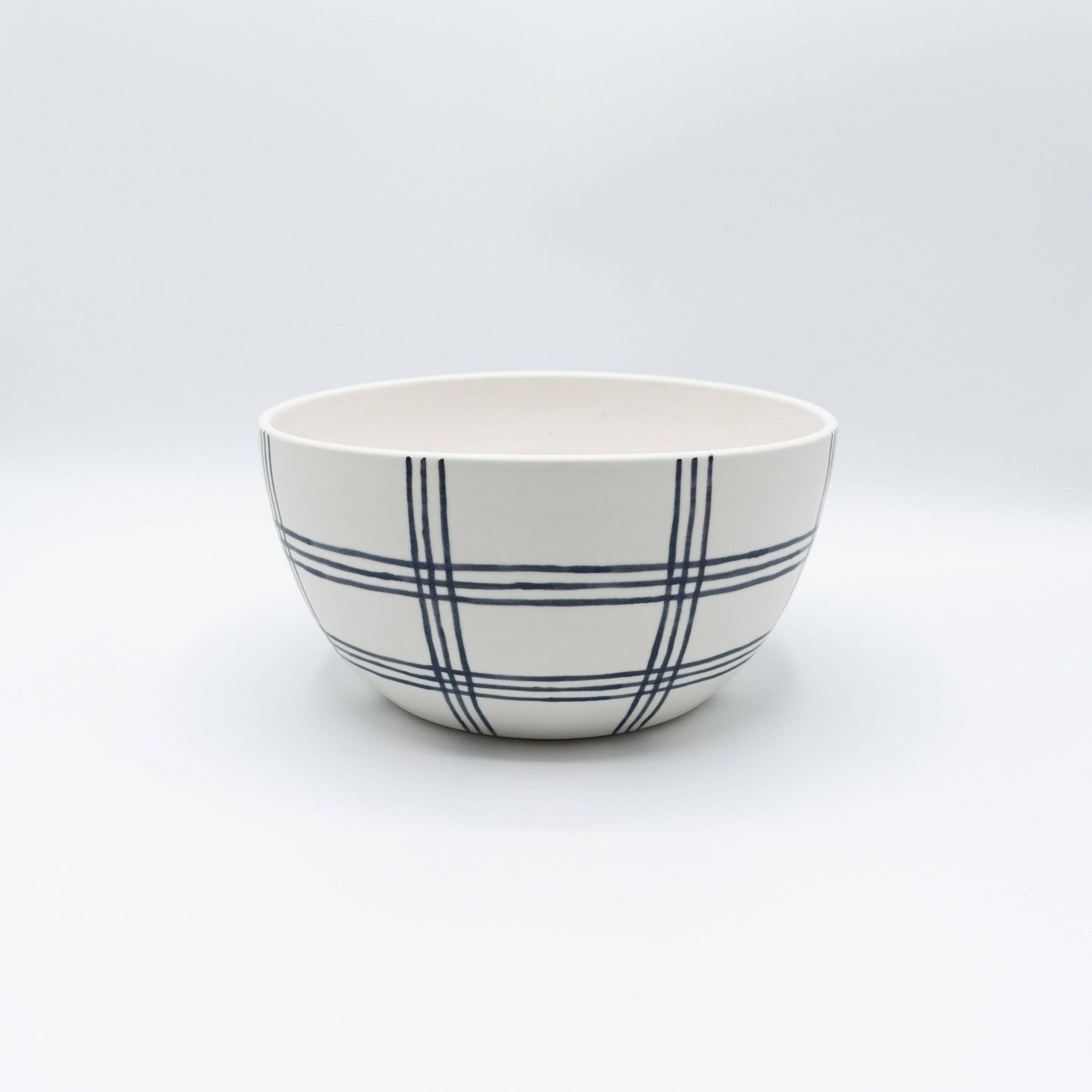 Serving Bowl: White Angles