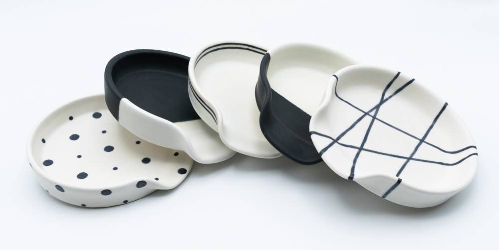 The Spoon Rest: Polka Dot