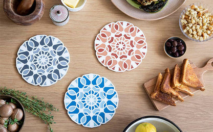 TriveTile - 3 in 1 Split Trivet : Tan