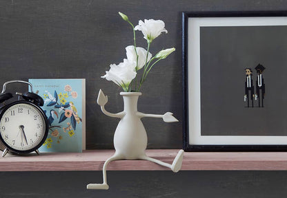 Florino - Flexible Flower Vase: Stone