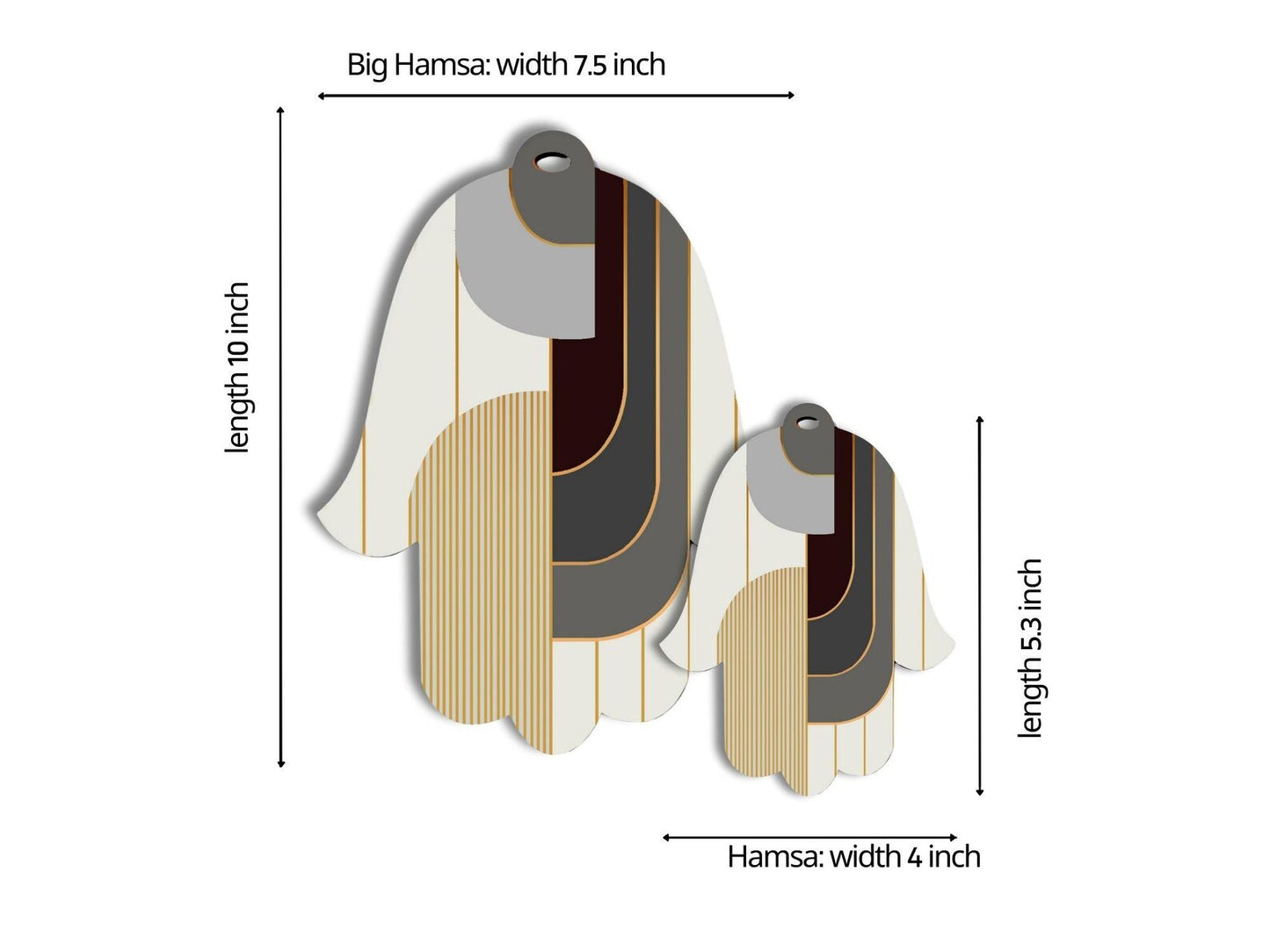 Small Wooden Hamsa