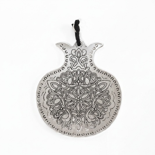 Pomegranate Replica from a Synagogue Lamp - Silver