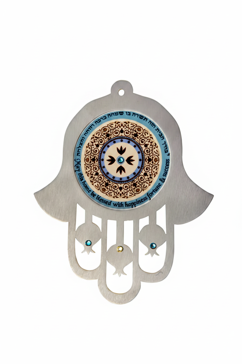 Home Blessing Hamsa  - Blue