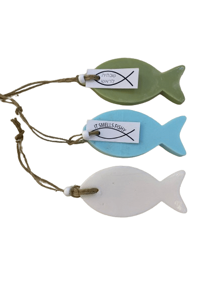 White Flat Fish Soap – 3.9"